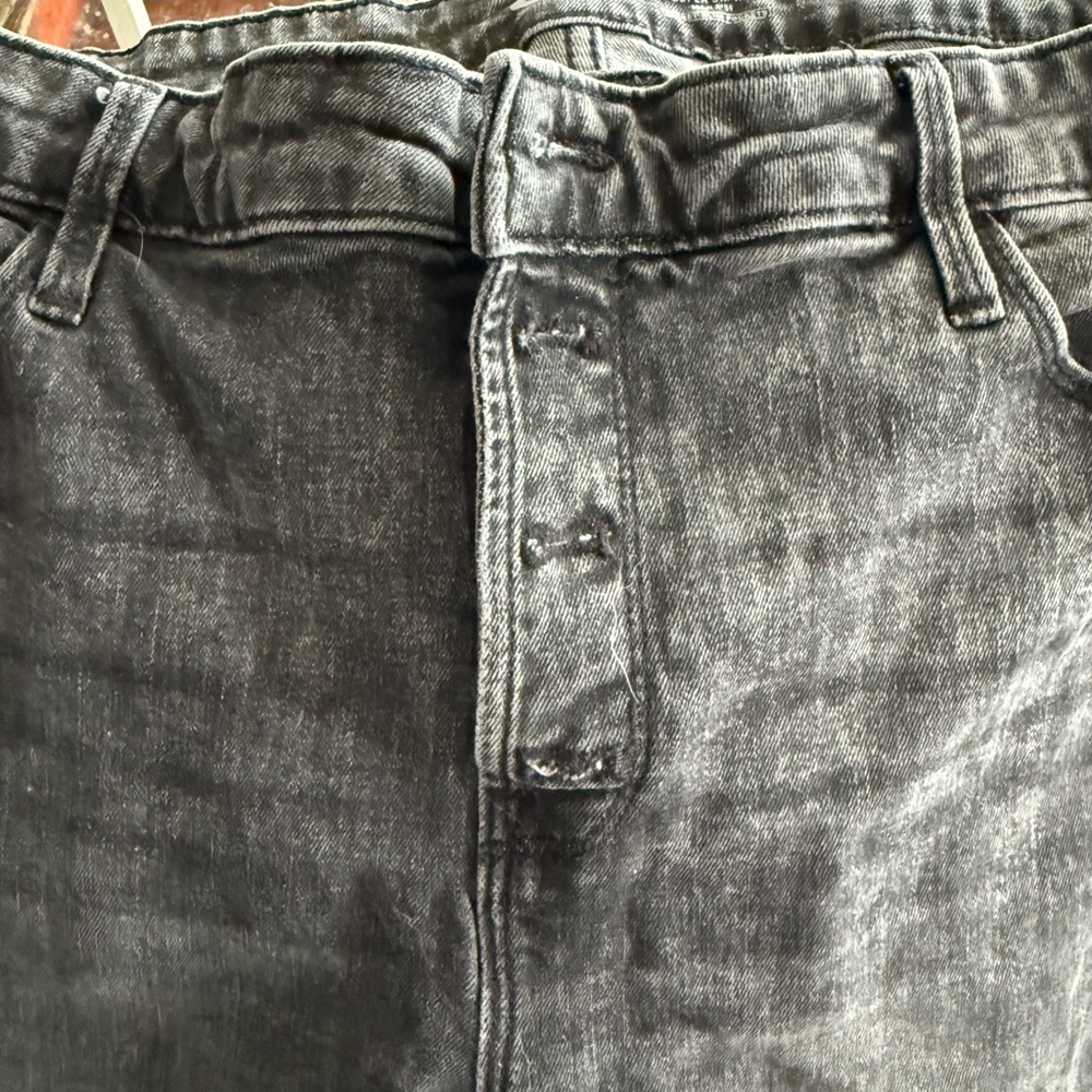 Women’s Black Washed Denim Jeans